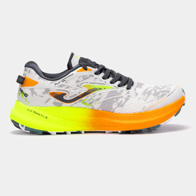 Pantofi sport trail Tr-6 24 unisex alb portocaliu