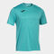 Shirt short sleeve man Combi turquoise