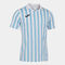Camiseta manga corta hombre Copa II blanco celeste