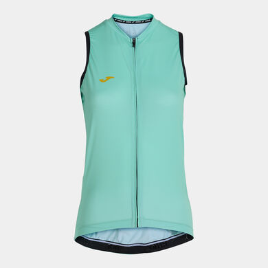 Maillot femme Crono blanc vert clair