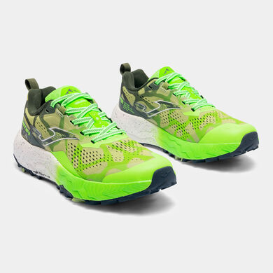Zapatillas trail Sima 26 hombre verde fl&uacute;or