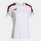 Camiseta manga corta mujer Championship VIII blanco rojo