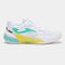 Sapatilhas Roland Lady 25 pista dura mulher branco