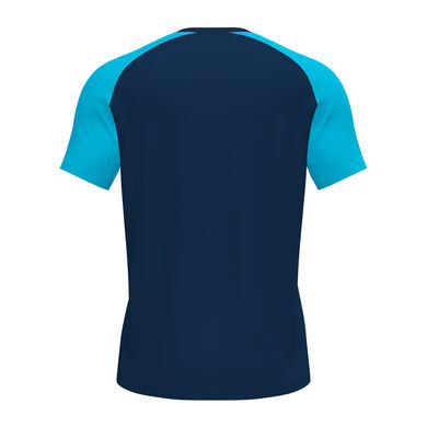 Tricou cu m&acirc;necă scurtă bărbaȚi Academy IV bleumarin turcoaz fosforescent