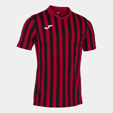 Maglia a manica corta uomo Copa II rosso nero