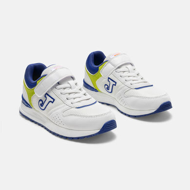Scarpe casual Tornado Jr 26 junior bianco blu royal
