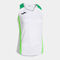 Canotta donna Montreal bianco verde fluorescente