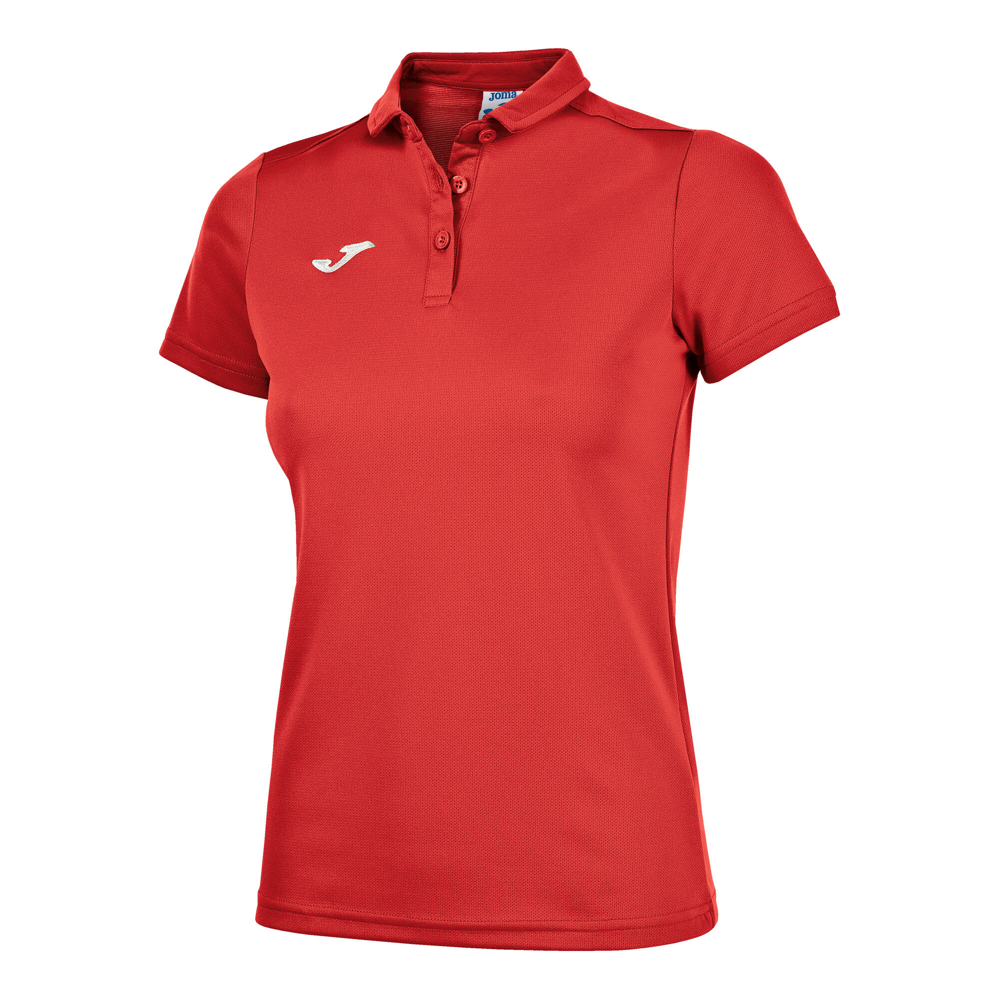 POLO MANCHES COURTES FEMME HOBBY ROUGE