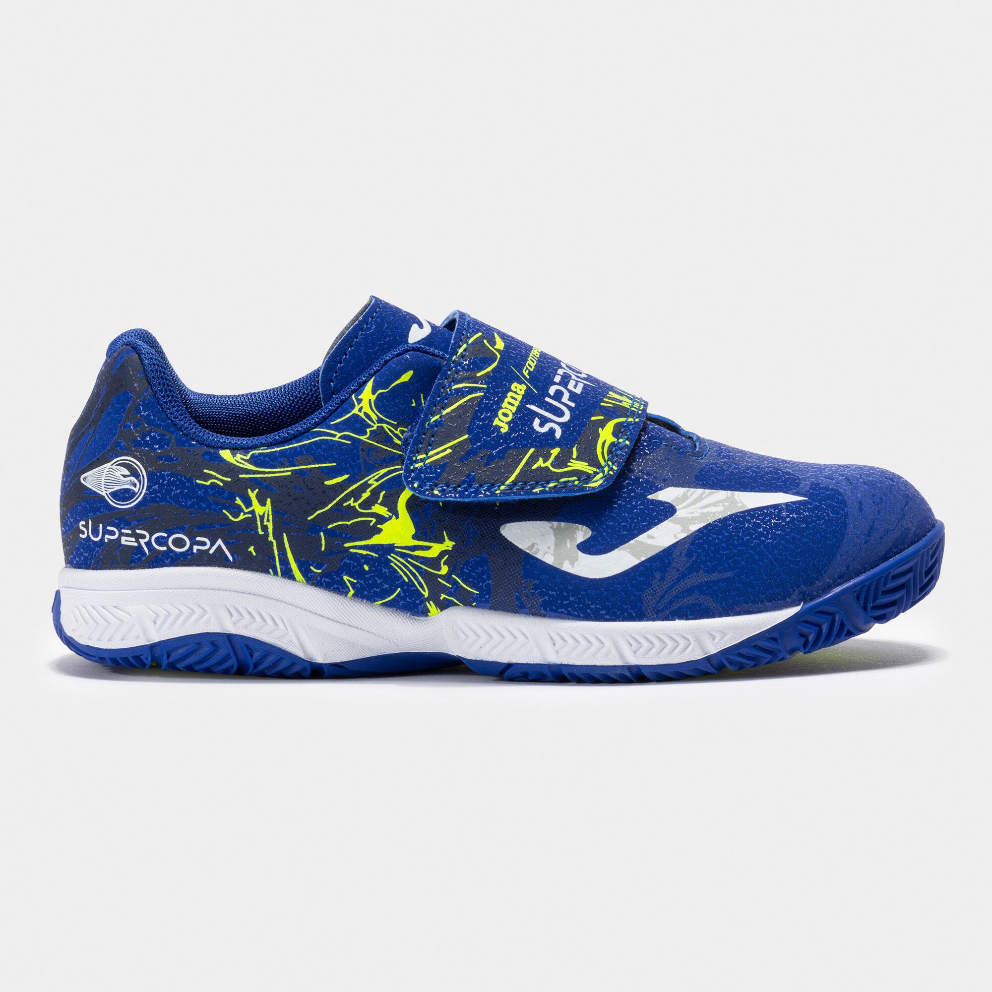 Futsal shoes Super Copa Jr 24 indoor junior royal blue JOMA