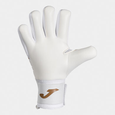 Guantes portero f&uacute;tbol Gk Pro blanco naranja