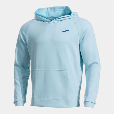 Camisola com capuz unissexo Breath azul