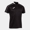 Polo shirt short-sleeve man Scrum black