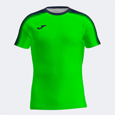 Maglia a manica corta uomo Elite XI verde fluorescente blu navy