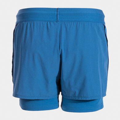 Shorts woman Sculpture II blue