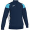 Sudadera hombre Crew III marino turquesa flúor