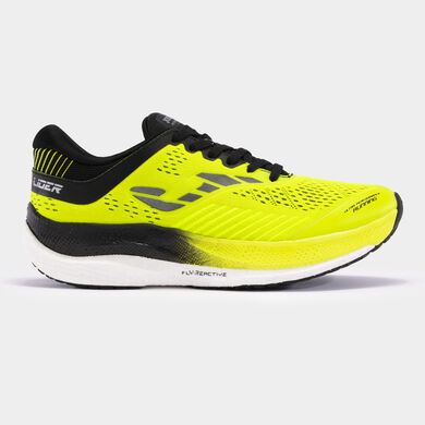 Zapatillas running Lider 23 hombre amarillo flúor