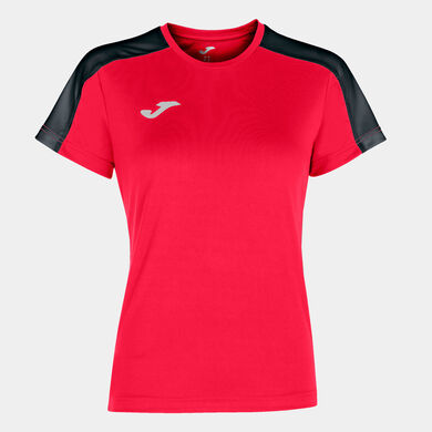 Shirt short sleeve woman Academy III red black