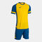 Conjunto homem Lider amarelo azul royal