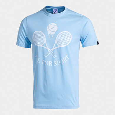 Shirt short sleeve man Challenge sky blue