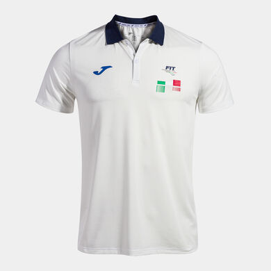Polo manga corta Federación Italiana Tenis