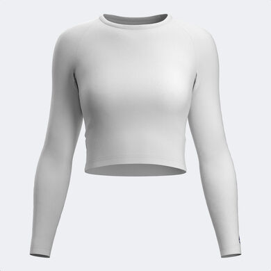 Tricou cu mânecă lungă damă Core alb
