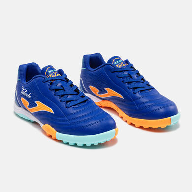 Football boots Toledo Jr 26 turf junior royal blue
