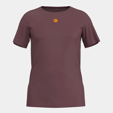 Shirt short sleeve man Indoor Gym purple