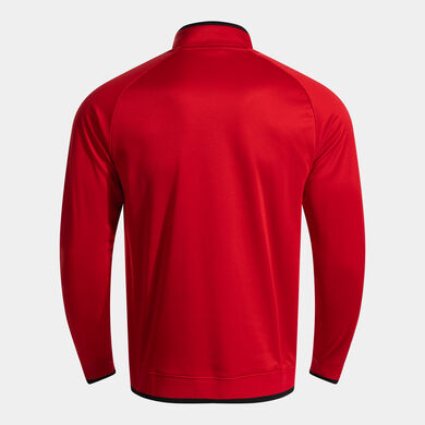Sweatshirt man Combi Premium red black
