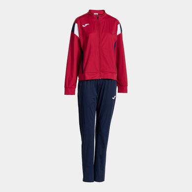 Tracksuit woman Montreal red dark navy