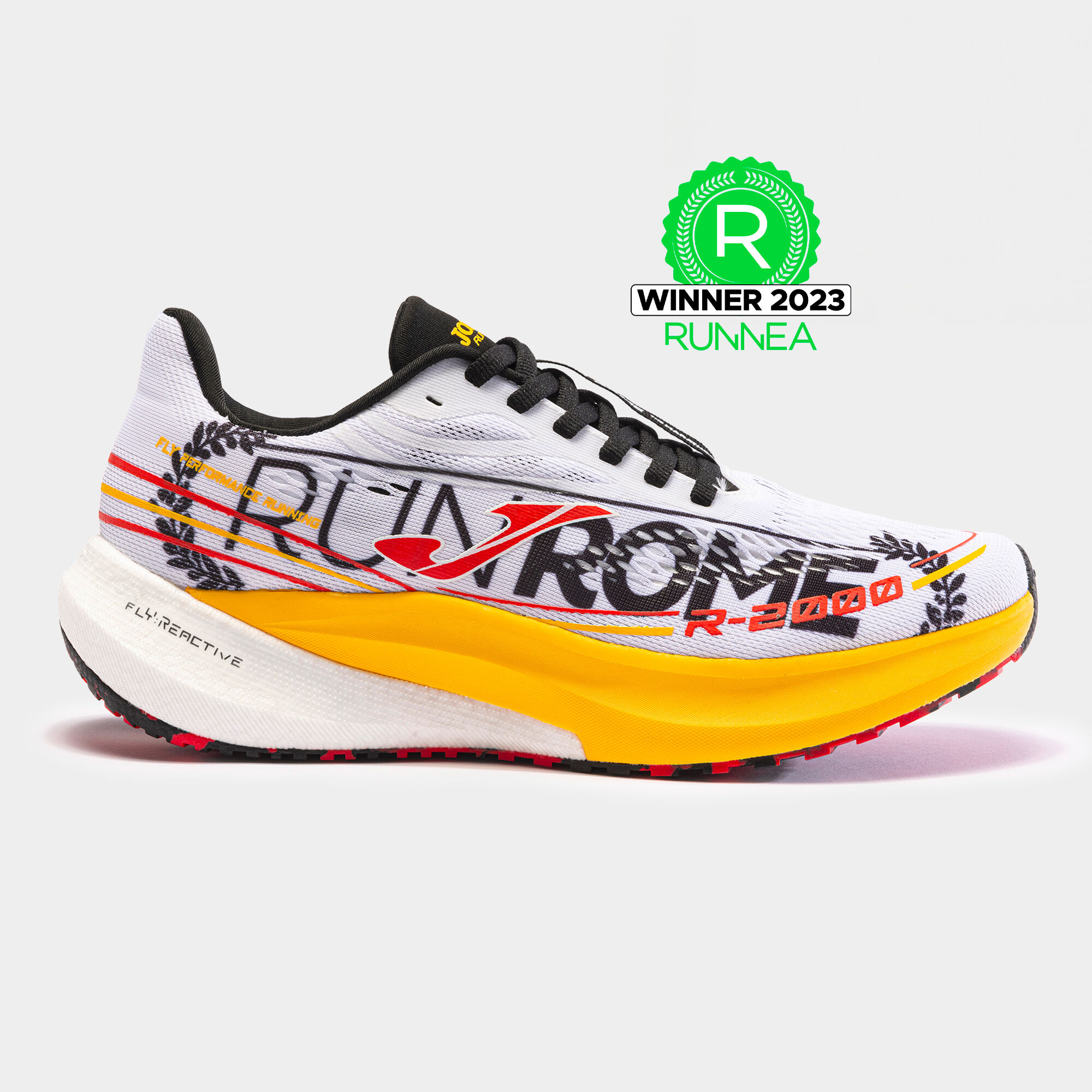 Running shoes R.2000 24 Rome Marathon unisex white