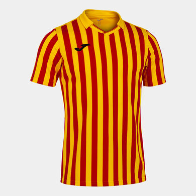 Maglia a manica corta uomo Copa II giallo rosso