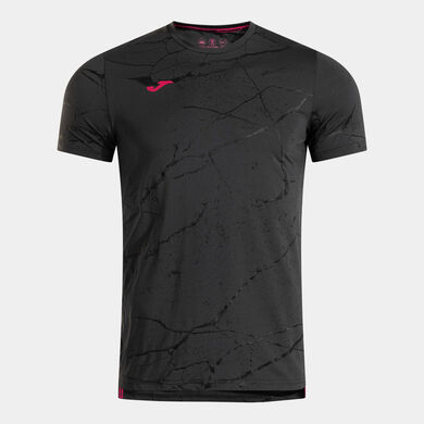 Camiseta manga corta hombre R-Night antracita negro