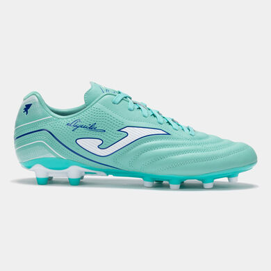 Botas fútbol Aguila 25 terreno firme FG turquesa