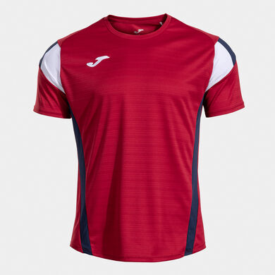 Camiseta manga corta hombre Montreal rojo dark navy