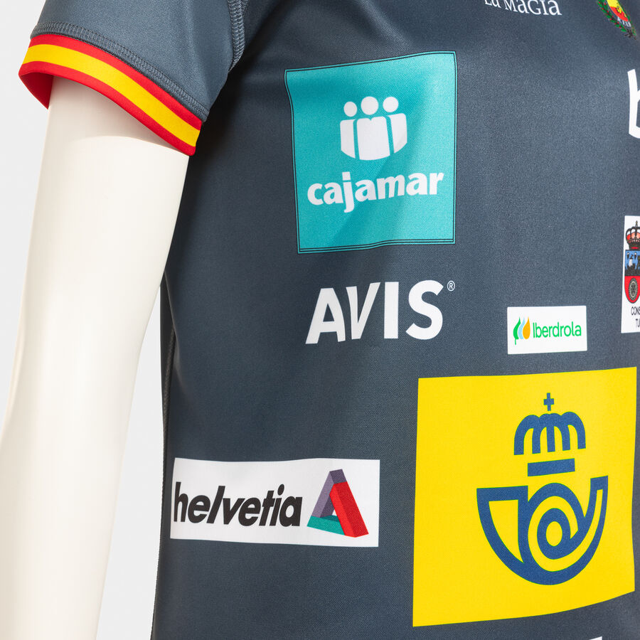 CAMISETA MANGA CORTA MUJER COMP. OFI. FED. BALONMANO ESPA&Ntilde;A