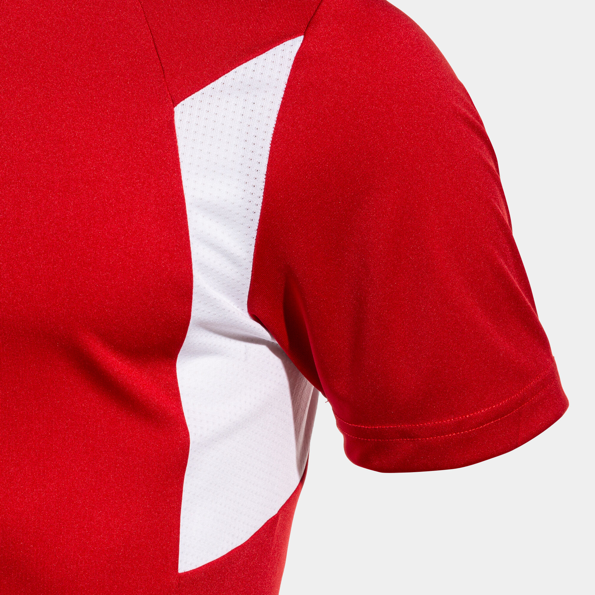 Shirt short sleeve man Winner III red white