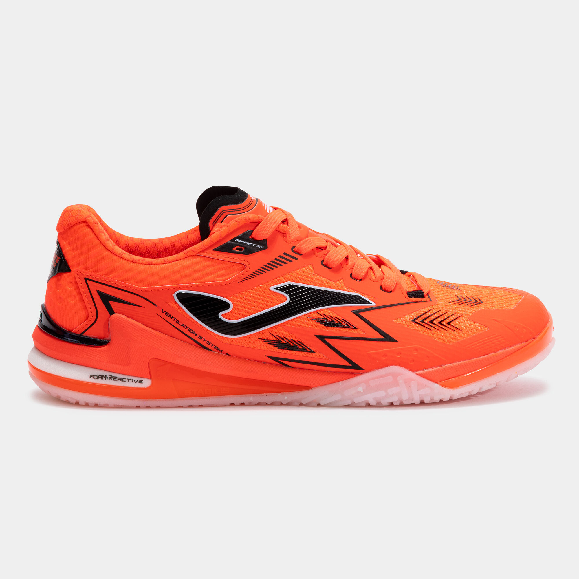 joma ターフ　リアクティブ25.5cm Futsal shoes Regate Reactive 25 indoor orange | JOMA®