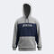 Hooded sweater man Urban Street melange gray