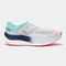 Zapatillas running Lider 22 hombre blanco turquesa