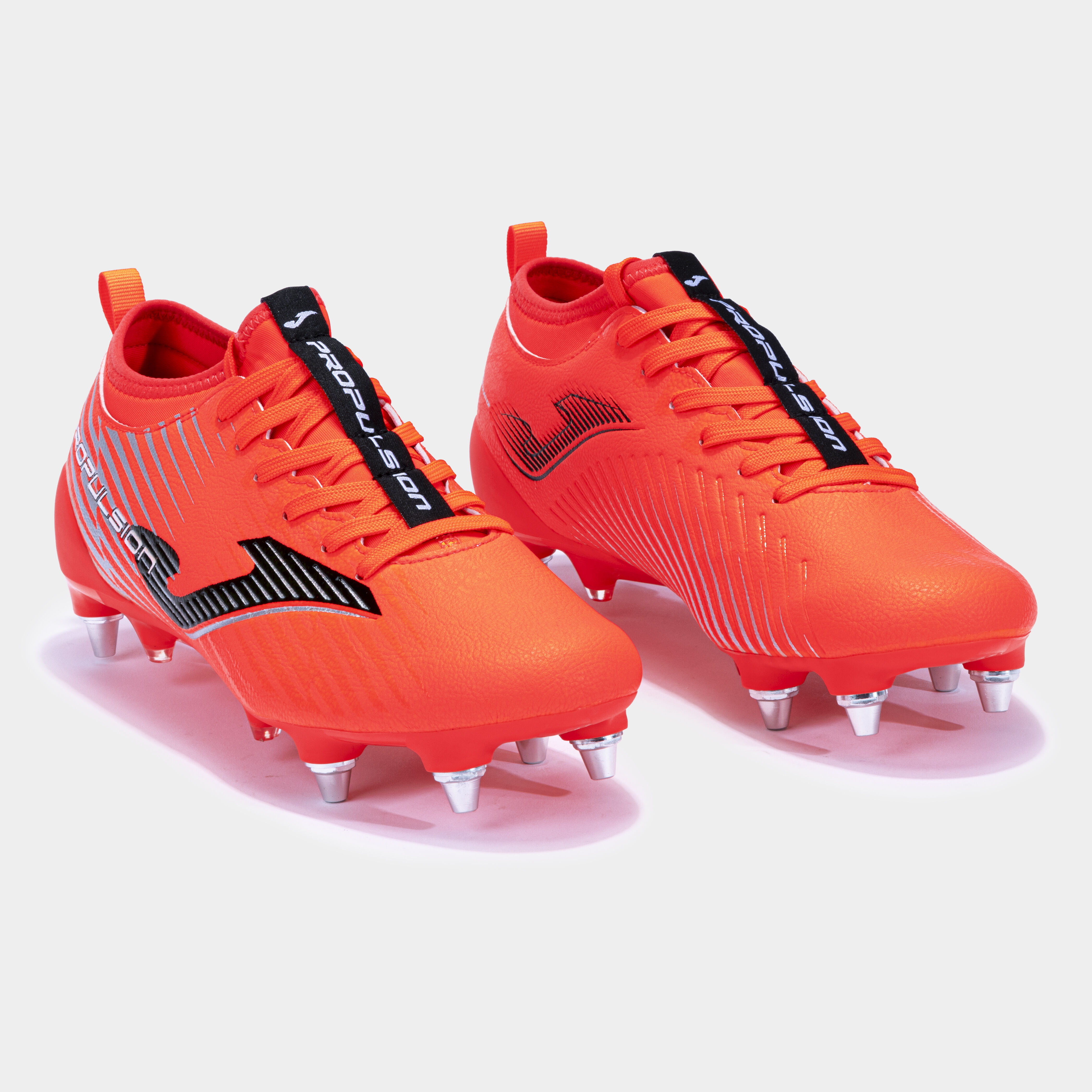Botas futbol naranjas outlet