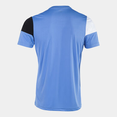 Tricou cu mânecă scurtă bărbaȚi Crew V albastru negru alb