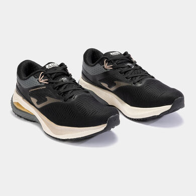 Zapatillas running R.Hispalis 23 hombre negro oro