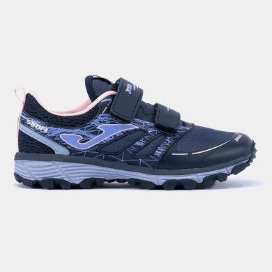 Pantofi sport trail Sima Jr 23 junior bleumarin roz