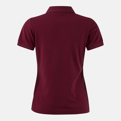 Polo shirt short-sleeve woman Bali III burgundy