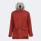Anorak kobiety Explorer III czerwony