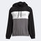 Felpa con cappuccio uomo Mimetic nero bianco grigio scuro