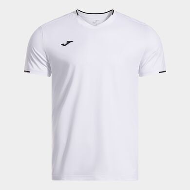 Camiseta manga corta hombre torneo blanco