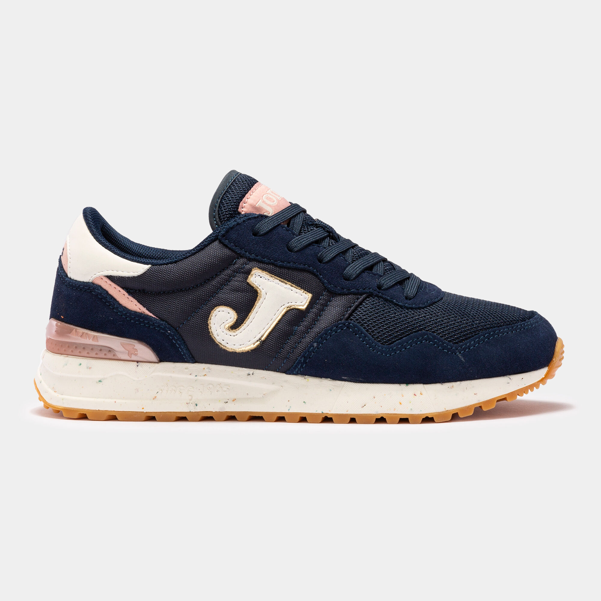 CASUAL SHOES C.367 22 WOMAN NAVY BLUE PINK