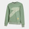 Sudadera mujer Step verde