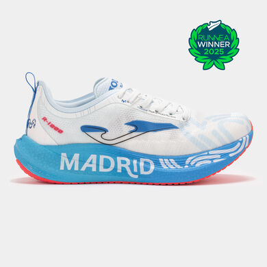 Chaussures running R1000 25 Semi-Marathon De Madrid unisexe blanc